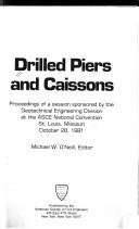 Drilled Piers and Caissons