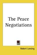 The Peace Negotiations