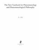 New Yearbook for Phenomenology and Phenomenological Philosophy 2002