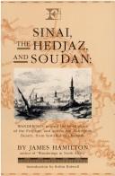 Sinai, the Hedjaz, and Soudan: Wanderings