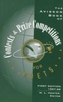 The Avisson book of contests and prize competitions for poets