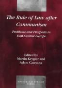 The rule of law after communism