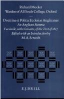 Doctrina et politia Ecclesiae Anglicanae