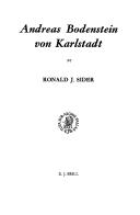 Andreas Bodenstein von Karlstadt