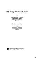 High energy physics with nuclei