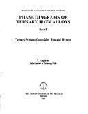 Phase diagrams of ternary iron alloys