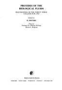 Protides of the Biological Fluids