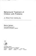 Behavioural Treatment of Children With Problems