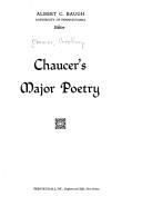 Chaucer's major poetry