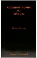 Registered Homes Act manual