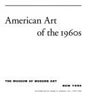 American Art of the 1960s (Studies in Modern Art)
