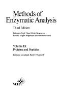 Methods of Enzymatic Analysis