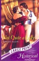 Not Quite a Lady