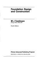 Foundation design and construction