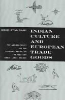Indian culture and European trade goods