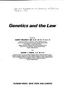 Genetics and the Law, I