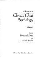 Advances in Clinical Child Psychology