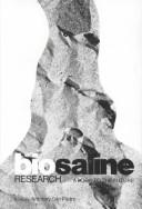 Biosaline Research:A Look to the Future