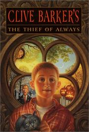 Clive Barker's The thief of always
