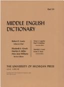 Middle English Dictionary