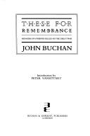 These for remembrance