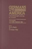 Germans to America, Volume 20 Aug. 19, 1867-May 14, 1868
