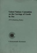 United Nations Convention on the Carriage of Goods by Sea (Legal & Constitutional Affairs)