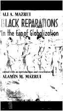 Black reparations in the era of globalization