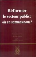 Réformer le secteur public