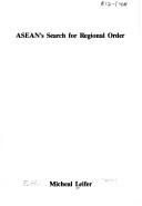 ASEAN's Search for Regional Order