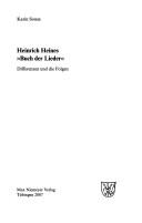 Heinrich Heines "Buch der Lieder"