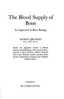 The blood supply of bone