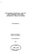 The Madrid protocol and its relationship with the Antarctic treaty system