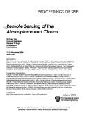 Remote sensing of the atmosphere and clouds