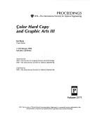 Color Hard Copy and Graphic Arts III