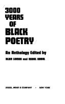 Three Thousand Years of Black Poetry