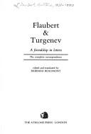 Lettres inedites a Tourgueneff