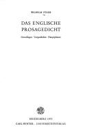 Das englische Prosagedicht