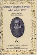 Extractos del curso de Ortega sobre Galileo (1933)