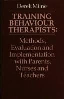 Training behaviour therapists