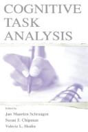 Cognitive task analysis
