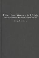Cherokee Women in Crisis