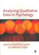 Analysing qualitative data in psychology