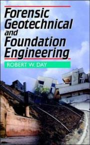 Forensic geotechnical and foundation engineering