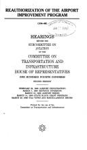 Reauthorization of the Airport Improvement Program