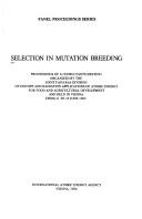 Selection in mutation breeding