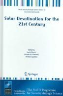 Solar desalination for the 21st century