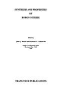 Synthesis and Properties of Boron Nitride (Materials Science Forum, Vol 54-55)