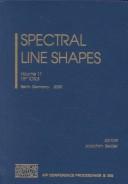 Spectral Line Shapes