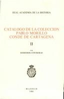 Catalogo de la colección Pablo Morillo, Conde de Cartagena